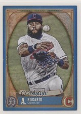2021 Topps Gypsy Queen Box Topper Chrome Indigo Refractor /150 Amed Rosario n1u