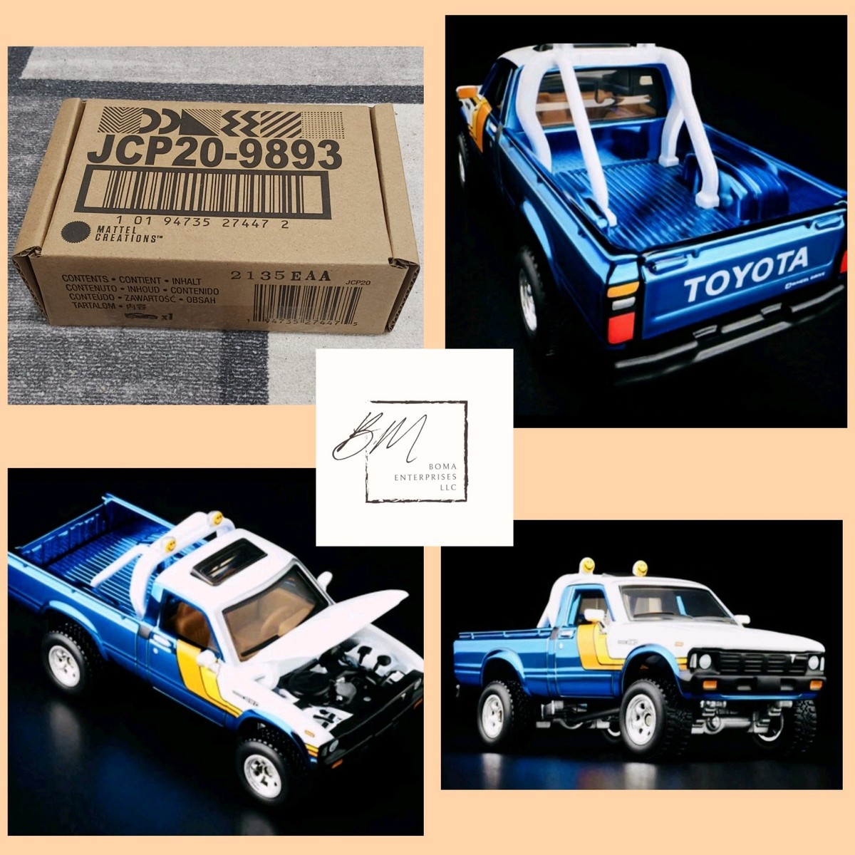 【Hot Wheels】RLC Exclusive 1981 Toyota 2025 Hot Wheels Collectors RLC Exclusive '81 Toyota SR5 4WD IN
