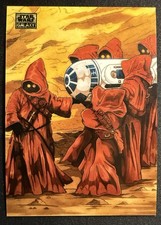 Marketplace image: 2026 Star Wars Chrome Galaxy  SUPERFRACTOR Jawas Score 1/1 #21