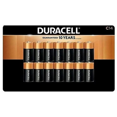 Duracell CopperTop C Batteries Alkaline Long Lasting Power All Purpose
