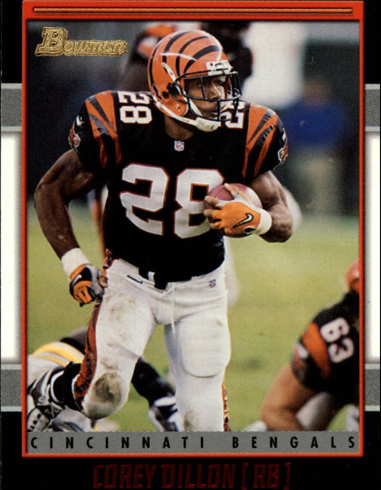 2001 Bowman #22 Corey Dillon - FB