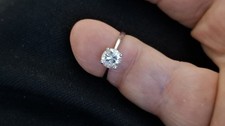 1ct Diamond Ring In 18ct 2.8gms
