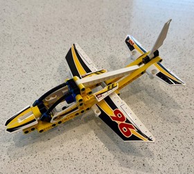Lot Of 4 Large Lego Technic Sets - Excavator, Bulldozer, Plane, and Helicopter