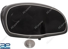 For BMW R100S R100CS R100RS R100RT Black & Gray Petrol Fuel Gas Tank Steel @Vi
