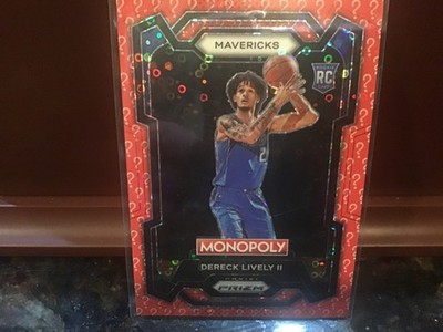 Dereck Lively 2023 monoply prizm chance ssp 24/25 #24 RARE   