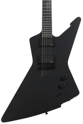 Schecter E-1 Sin Quirin Signature Electric Guitar - Satin Black