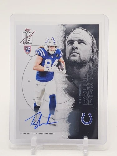 2025 Topps Signature Tyler Warren Rookie Class Autographs (RAW)
