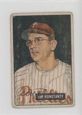 1951 Bowman Jim Konstanty #27 07ke