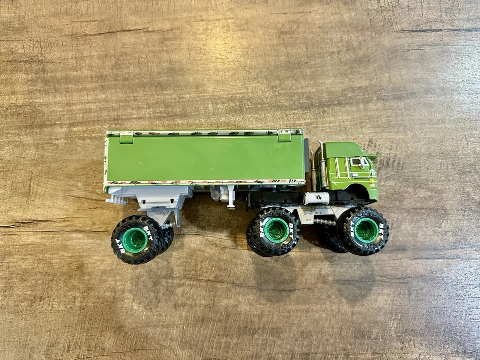 Custom Disney Pixar Cars Hauler Monster Truck - Gil Hauler - Hard To Find - Image 2 of 4
