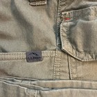 L.L.Bean Men’s Green Canvas Cargo Pants Regular Fit Straight Leg 42W Pockets — photo 3