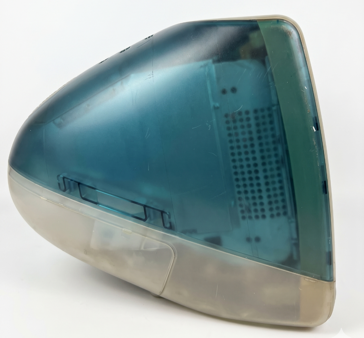 1998 Apple iMac G3 Bondi Blue M4984 + Original Keyboard & Mouse