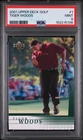 2001 UD GOLF #1 TIGER WOODS ROOKIE RC PSA 9