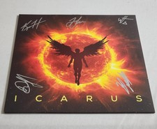 Citizen Soldier Autographed Icarus Orange With Red & Black Splatter Vinyl LP