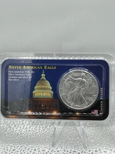 2000 American Silver Eagle $1 Coin, Littleton Brilliant Uncirculated Dollar..HOT