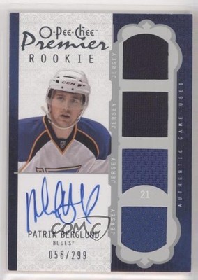 2008-09 O-Pee-Chee Premier 56/299 Patrik Berglund #78 Rookie Auto RC ey6