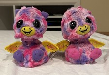 Hatchimals Surprise Twins Giravens Pink and Purple Used Tested