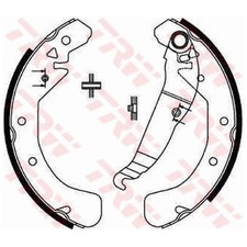 Bremsbackensatz hinten für Opel Astra F T92 G F70 T98 F35 H A04 Combo | 2460929