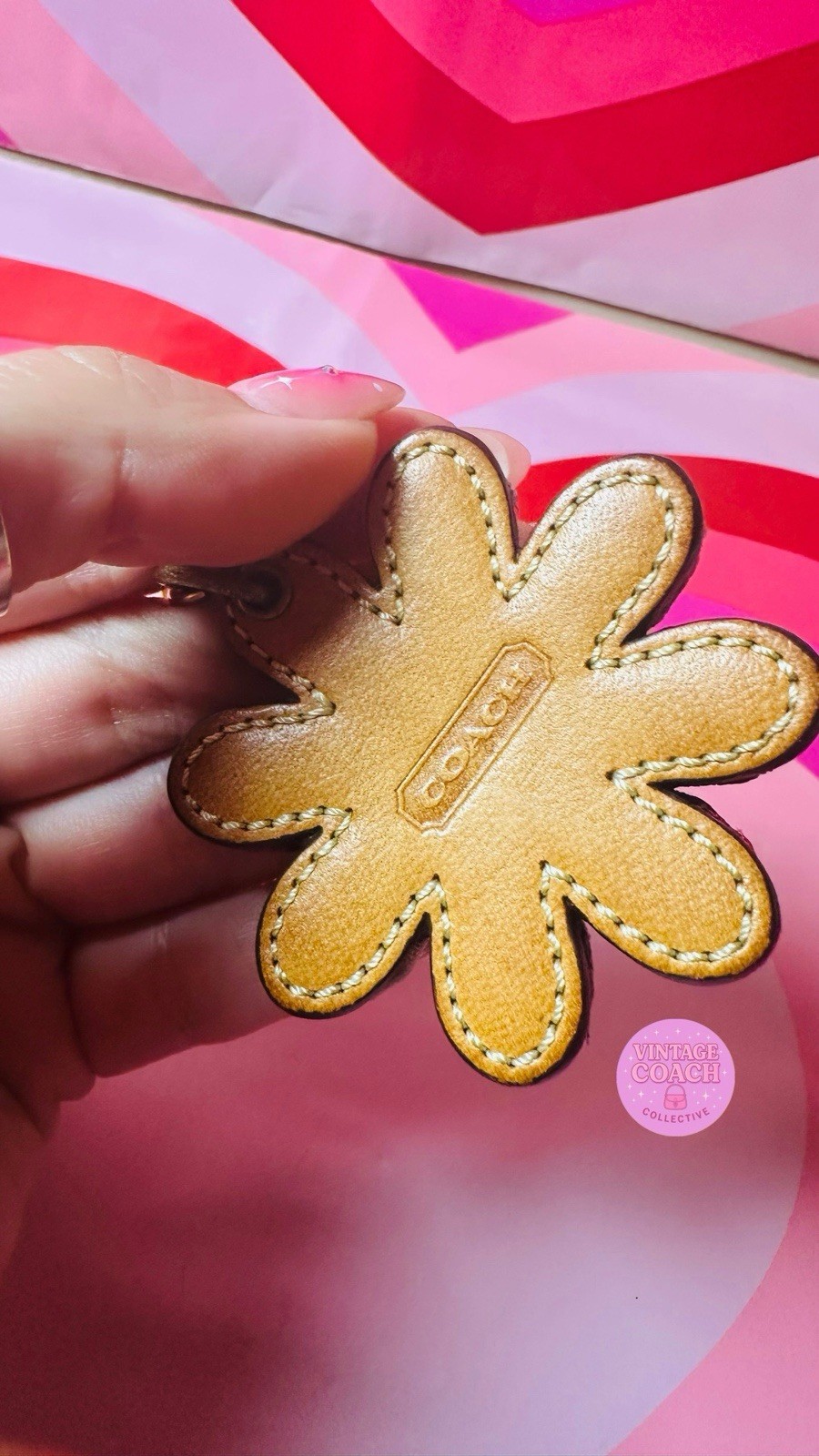 Coach Daisy Patchwork Charm - image 3