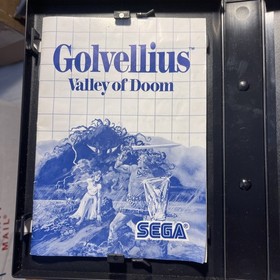 Golvellius: Valley of Doom Sega Master System CIB Complete Game - Vintage SEGA