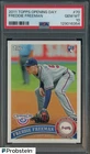 2011 Topps Opening Day #70 Freddie Freeman Braves RC Rookie PSA 10 GEM MINT