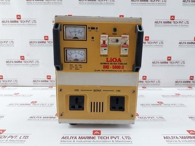 LIOA DRI - 5000 II Automatic Voltage Stabilizer 220V-110V BP-45B 0-50A