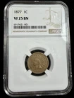 1877 Indian Head Cent NGC VF-25 BN