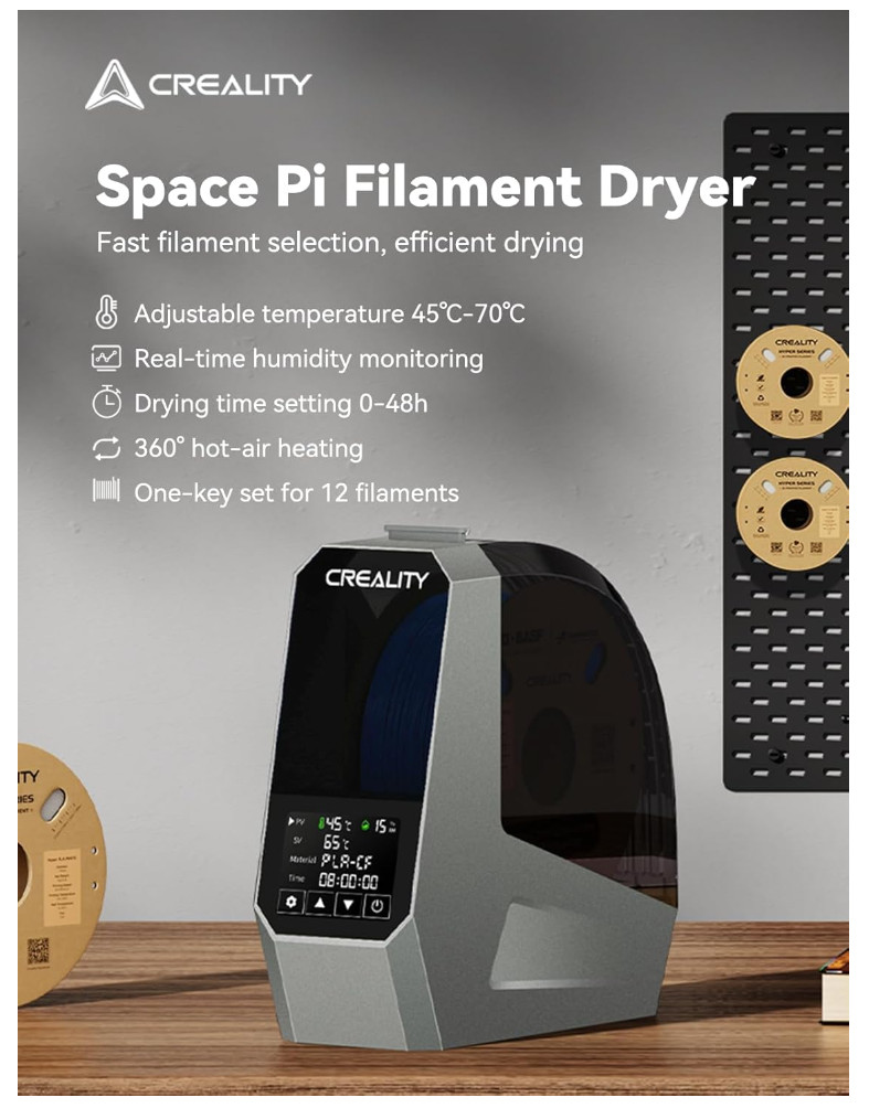 Creality Space Pi Filament Dryer Box - 3D Printer Filament Storage Box
