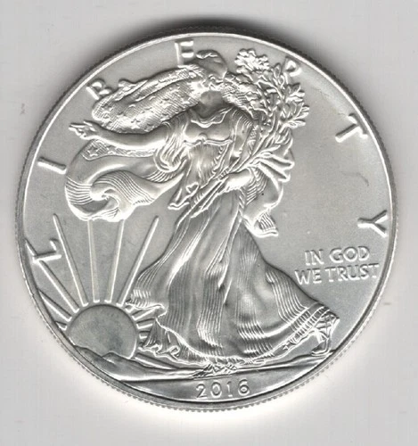2016 WALKING LIBERTY AMERICAN EAGLE .999 FINE SILVER DOLLAR COIN 1oz. $1 USA