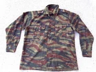 Bosnian Serb Army green tigerstripe camouflage shirt  Serbian Serbia krajina war