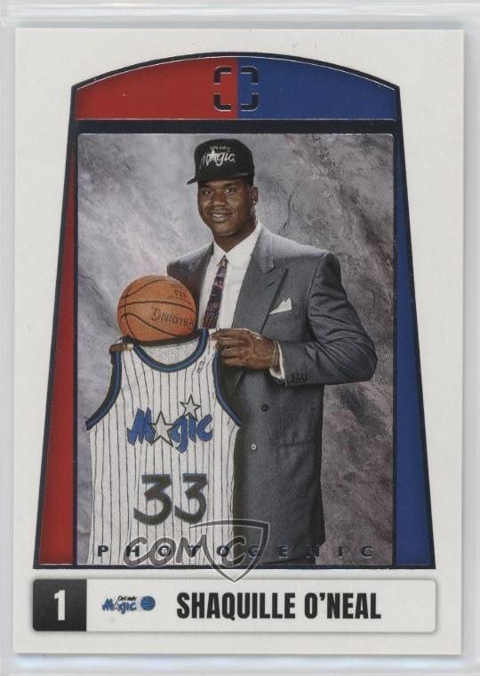 2021-22 Panini Photogenic First Night Shaquille O'Neal #14 HOF 0p6y