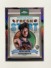 2025-26 Topps Chrome - Devin Carter #fs-10 Fresh Start Pink Basketball Refractor