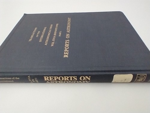 Reports on Astronomy, Editor: G. Contopoulos. International Astronomical Union. - Imagen 9 de 12