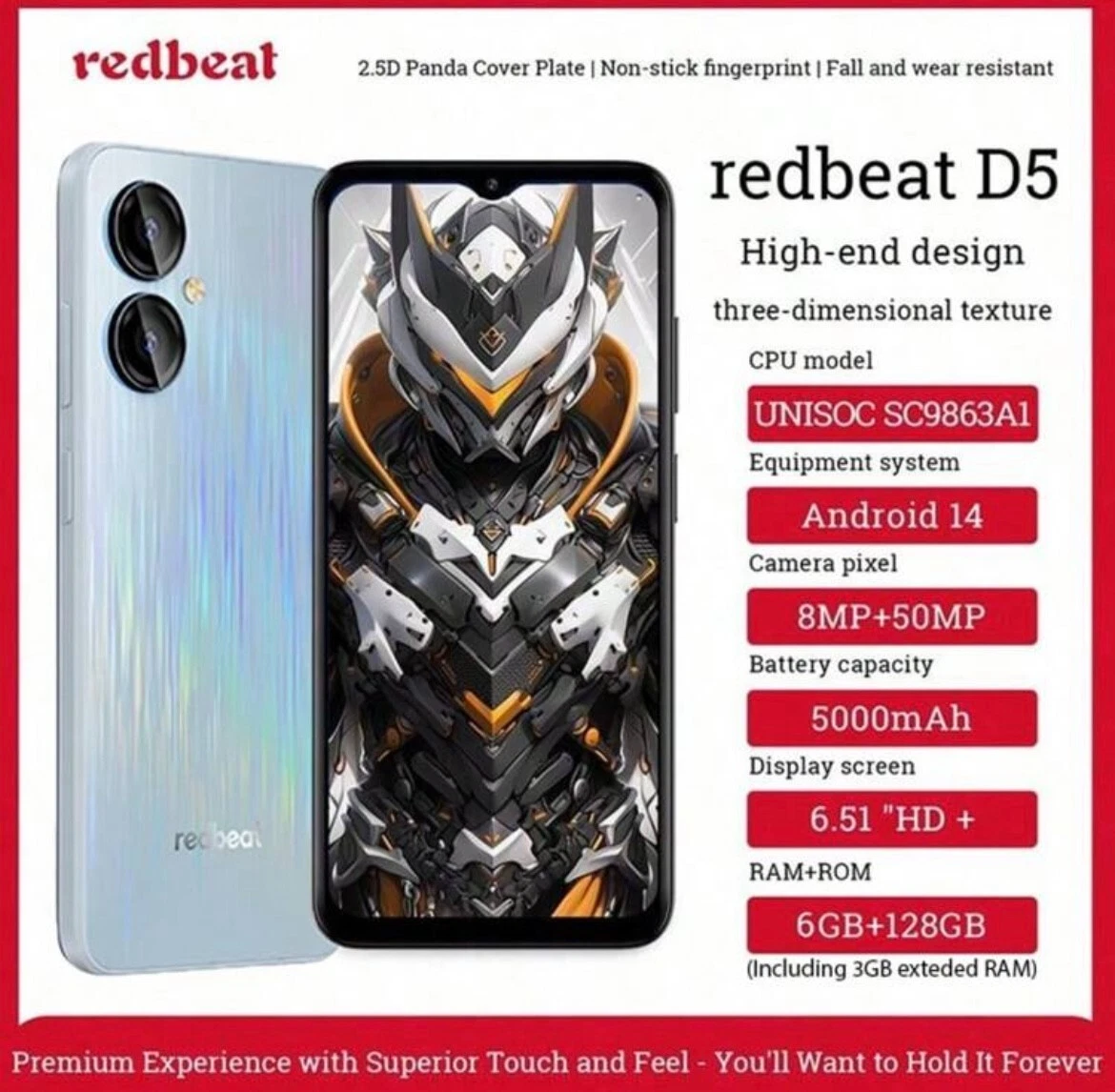 redbeat Phone Brand New in box comes with case 128 GB, 6GB RAM | eBay