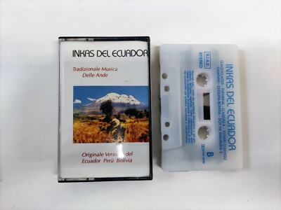 INKAS DEL ECUADOR TRADIZIONALE MUSICA DELLE ANDE MUSICASSETTA MC ECUADOR PERU'