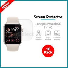 10-Pack LCD Ultra Clear HD Screen Protector for Apple Watch iWatch SE 2022 
