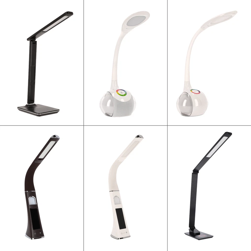 LED UNIVERSUM LED Schreib Tisch Lampe Leuchte dimmbar versch. Modelle CCT+RGB QI BT Speaker