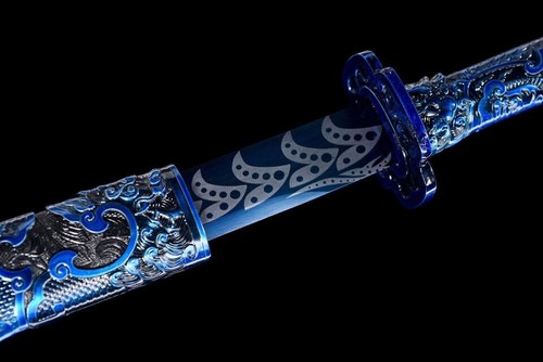 Handmade Katana/Manganese steel/Collectible Sword/Full Tang/Sharp Blade - Picture 4 of 12