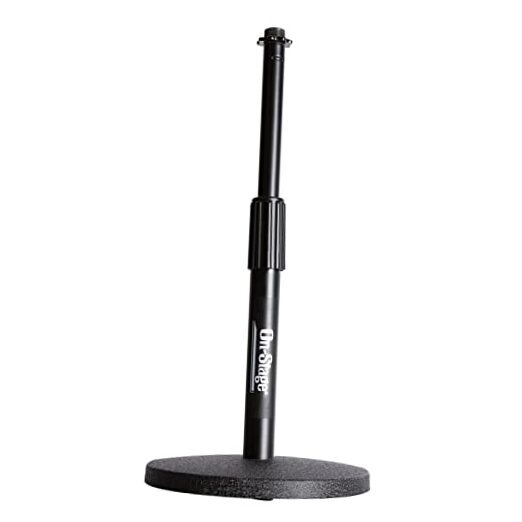 DS7200B Adjustable Desktop Microphone Black Stand