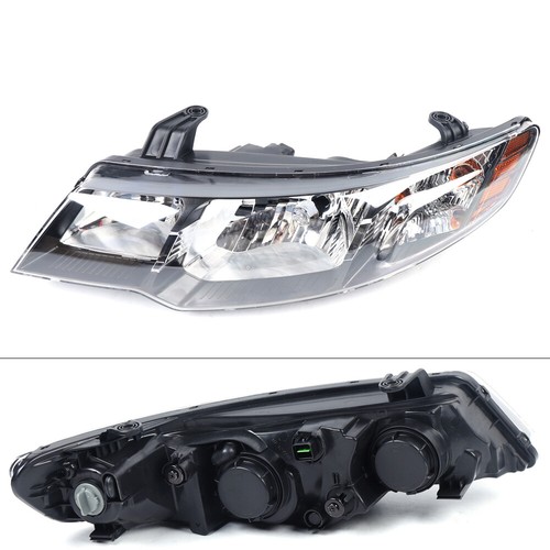 Headlights Set For 2010 2011 2012 2013 Kia Forte Pair Halogen Headlamps Black - Picture 11 of 14