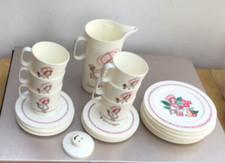 Vintage 20 Piece STRAWBERRY SHORTCAKE TOY DISHES Chilton Service for 6