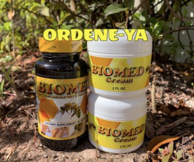 Biomed Joint Support Combo 1 Bottle + 2 Creams Glucosamine Turmeric Chondroitin
