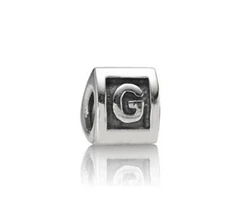 Pandora Alpha G Retired Charm 790323g