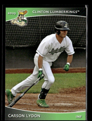 Carson Lydon 2023 Clinton Lumber Kings Team Set