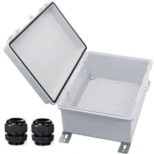 Waterproof Junction Box ABS Plastic Outdoor Electrical Box Weatherproof IP67