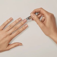 Stainless Steel Easy Trimming Nail Clippers, Nail File, Curved Blades