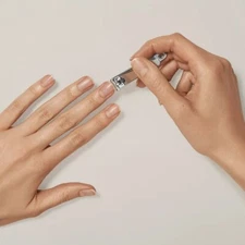 Stainless Steel Easy Trimming Nail Clippers, Nail File, Curved Blades