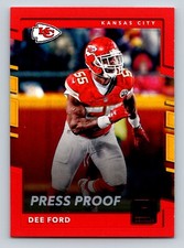 Dee Ford 2017 Donruss #212 Kansas City Chiefs
