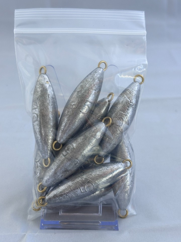 Sinkers Fishing 2oz Torpedo Trolling Lead Weight Premium Tackle 25