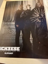 SLIPKNOT  /  MALLORY KNOX  ORIGINAL ADVERT/ POSTER/CLIPPING