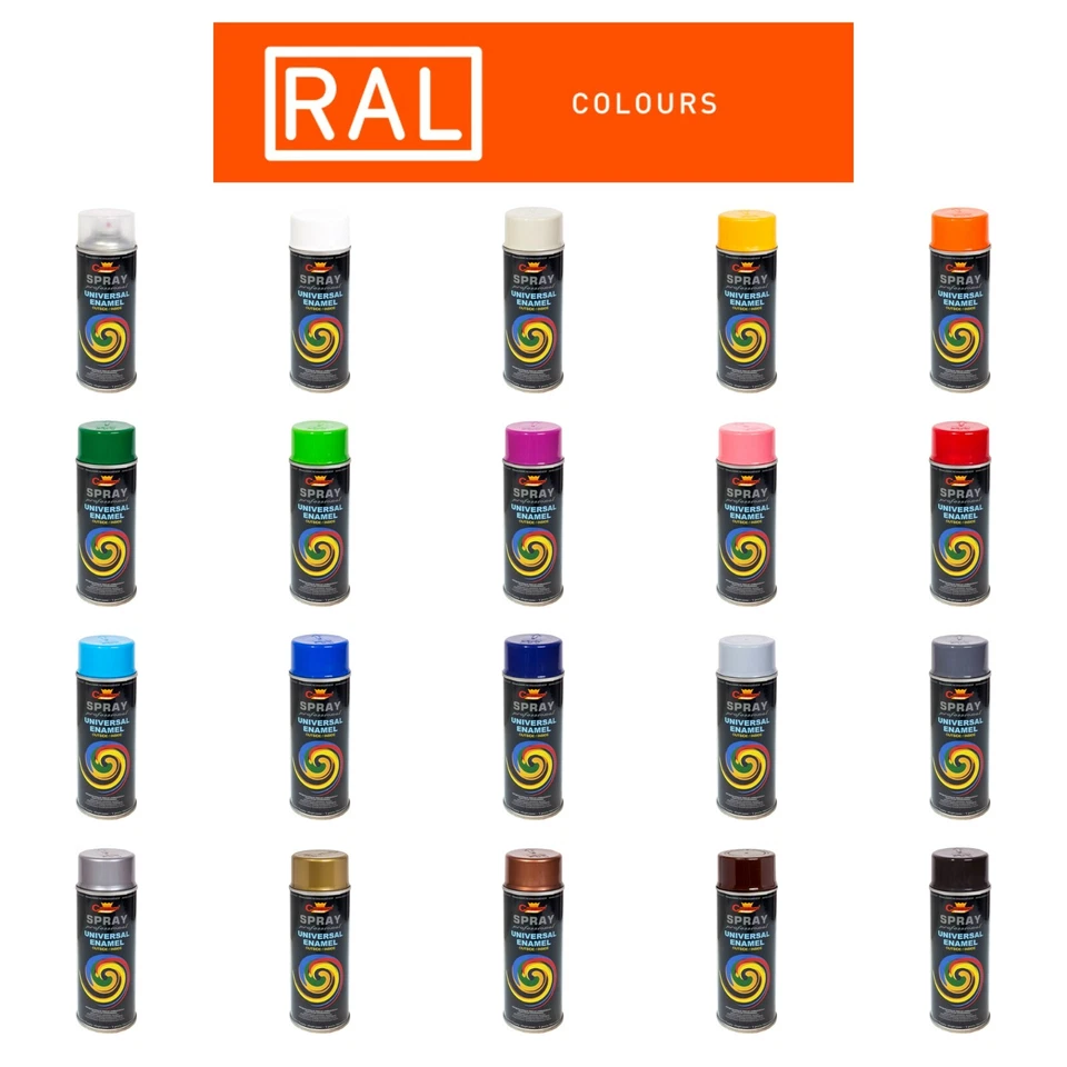 Multi Purpose Spray Paint Fast Dry DIY Hobby Craft Wood Metal Ceramics Universal